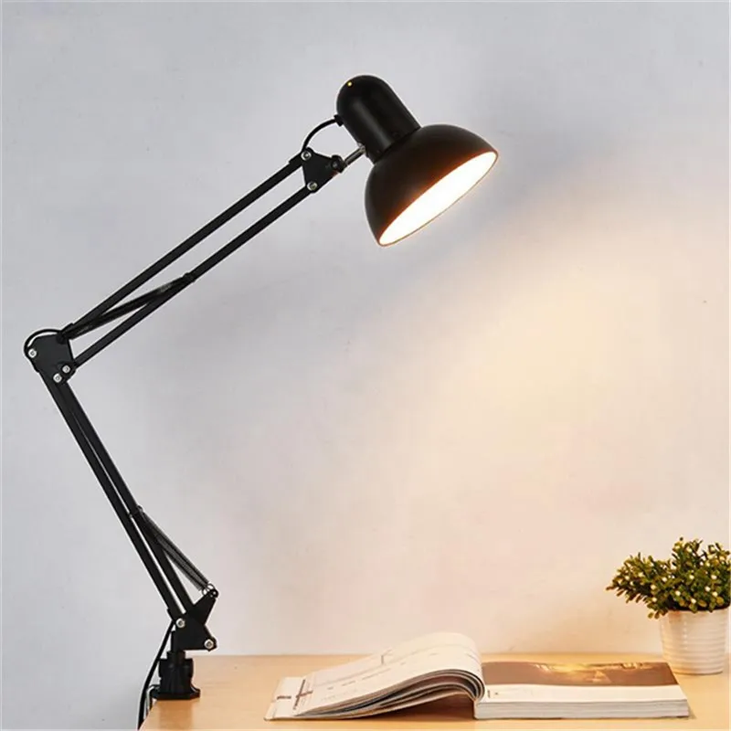Bras pivotant lampe de — Lampe a bras pivotant Flexible E27/E26, AC85-265V Led | belleveilleuse.fr