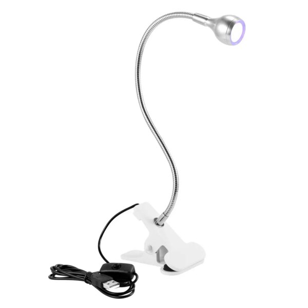 Mini Lampe UV USB pour Nail Art, Accessoire LED de Bureau