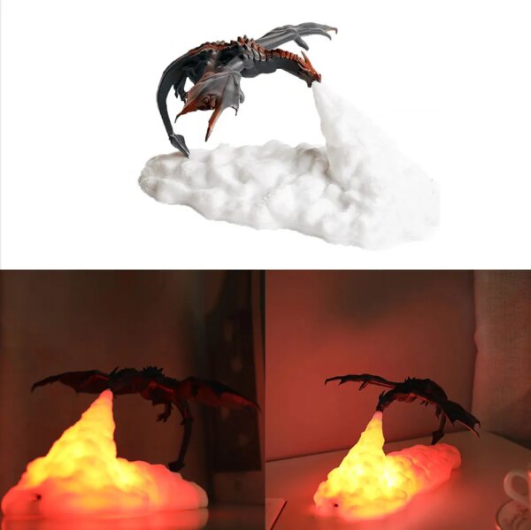 2026-8011f6.jpg veilleuse Dragon et volcan, Rechargeable par Usb