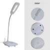 Lampe LED de Bureau, Pliable et Portative, Chargeur USB