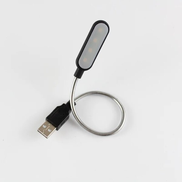 Mini lampe de lecture USB Portable à 4 LED