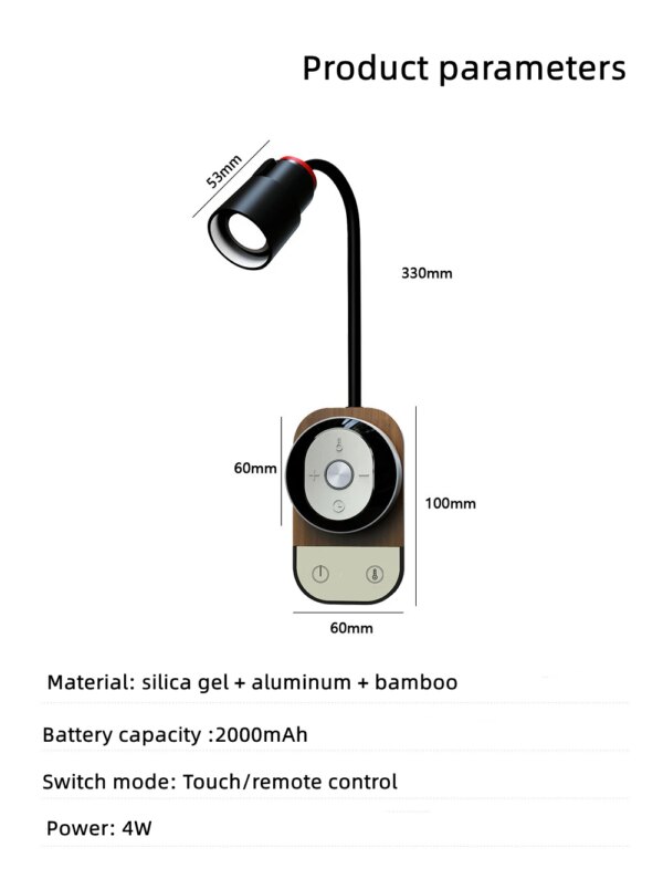 20390-b8fe51.jpg Lampe de Table de chevet à LED, Protection des yeux
