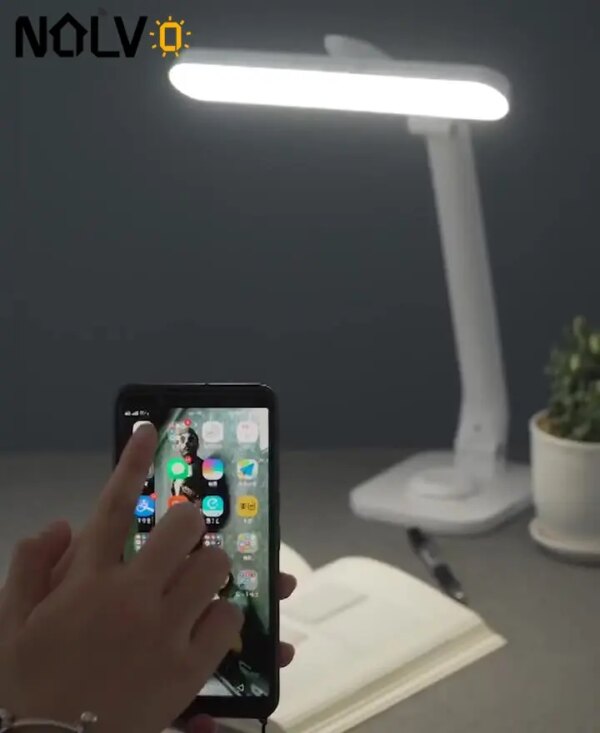 Lampe Led tactile pliable avec télécommande sans fil