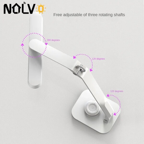 Lampe Led tactile pliable avec télécommande sans fil