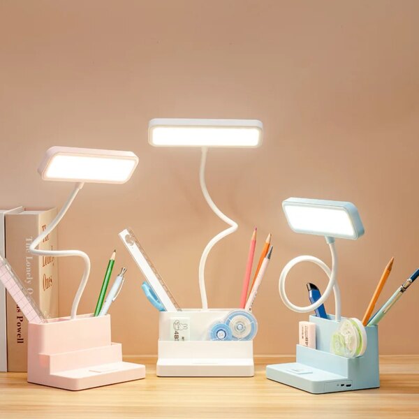 20520-00f8c8.jpg Lampe de Table LED pour enfants, stockage de stylos