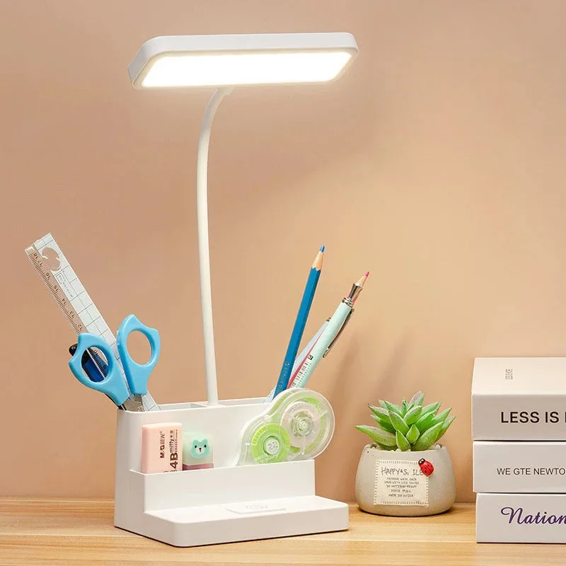 Lampe de Table LED pour enfants, stockage de stylos