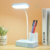 Lampe de Table LED Rechargeable par USB, réglable et pliable