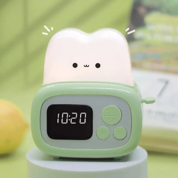 20902-9c0167.jpg veilleuse indicateur — reveil veilleuse Jolie lampe Rechargeable par USB, réveil, minuteur de sommeil