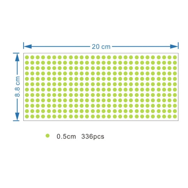2239-966433.jpg Autocollants muraux lumineux à points, pentagramme, lueur dans la nuit, pour chambre d'enfant