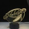 22967-bb9925.jpg Veilleuse tortue LED 3D en forme d'animaux, capteur tactile, 7 pièces