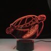 22967-c96f24.jpg Veilleuse tortue LED 3D en forme d'animaux, capteur tactile, 7 pièces