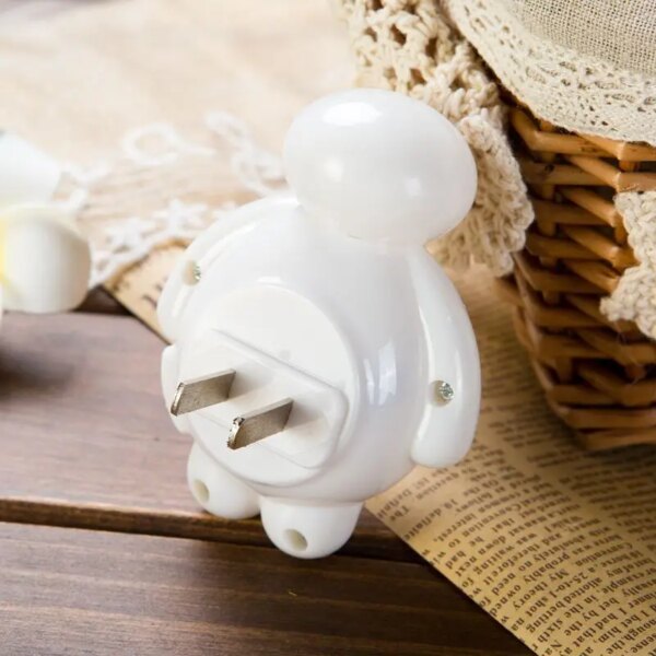 22976-8f262f.jpg veilleuse tortue Lampe de nuit Baymax 3W, blanc, vert, rouge