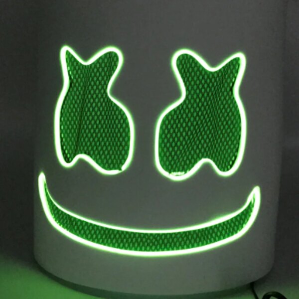 veilleuse Masque d'halloween pour Festival de musique DJ