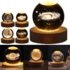 2962-916e10.jpg veilleuse enfant boule — veilleuse galaxie Lumières en cristal d'astronomie, astronaute boule créative