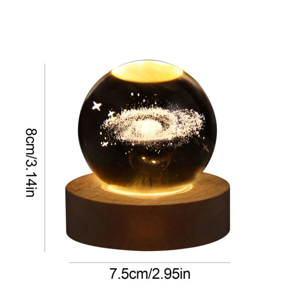 3080-8ebcb0.jpg Veilleuse galaxie, boule de cristal, USB, lumière chaude, cadeau de noël pour enfant