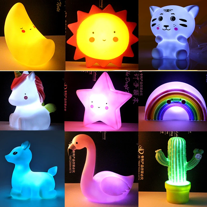 Lampe à piles en forme d'étoile pour enfants