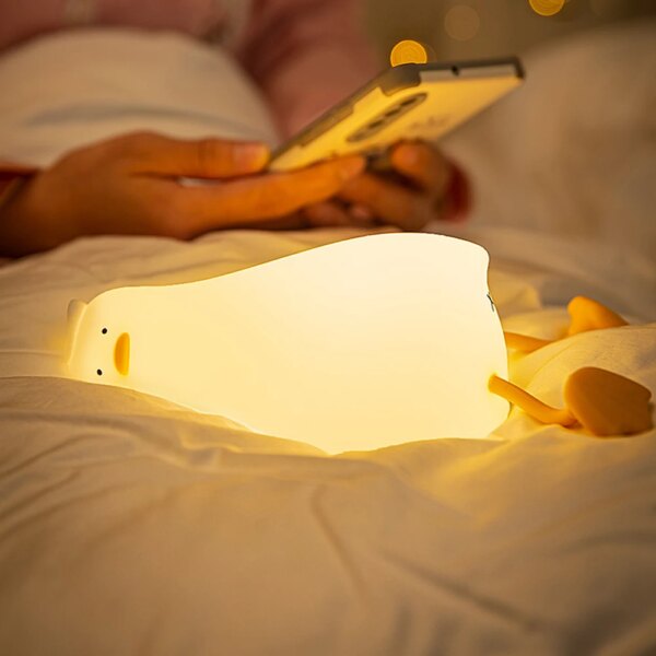3326-056dec.jpg Lampe canard Led Rechargeable en Silicone