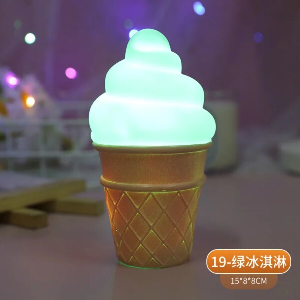 Lampe lune, d'ourson, de dessin animé, luminaire décoratif d'intérieur