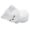 Veilleuse chat LED en Silicone souple, Rechargeable par USB, chat mignon