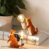 Lampe de Table en résine avec animaux