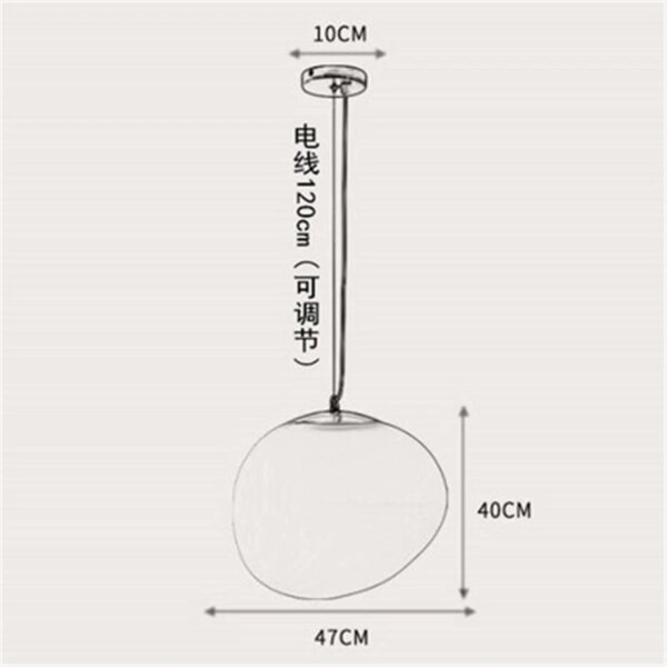 3959-b026ba.jpg Lampe Led suspendue en verre au design moderne, luminaire décoratif d'intérieur