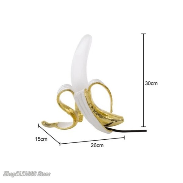 Lampe Led en forme de banane d'italie, design moderne, luminaire décoratif d'intérieur, idéal pour un salon, une chambre à coucher ou un bureau