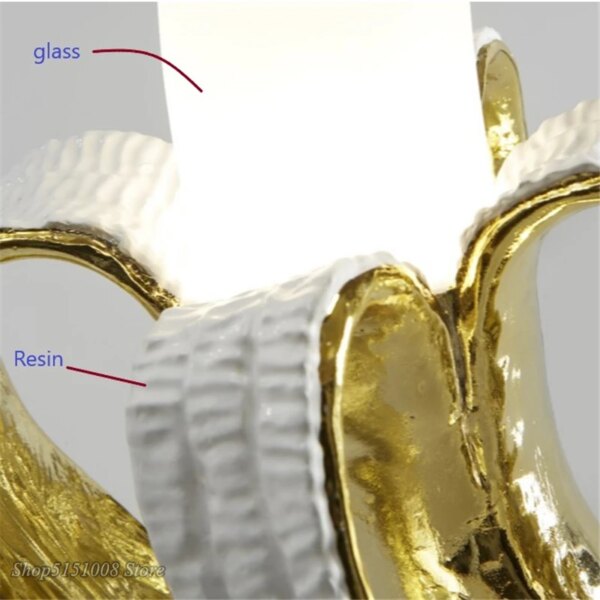 Lampe Led en forme de banane d'italie, design moderne, luminaire décoratif d'intérieur, idéal pour un salon, une chambre à coucher ou un bureau