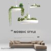 4101-0545fa.jpg veilleuse — Lampe LED Suspendue en Forme de Plante, au Design Nordique, Luminaire Décoratif d'Intérieur