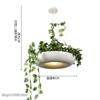 Lampe LED Suspendue en Forme de Plante, au Design Nordique, Luminaire Décoratif d'Intérieur