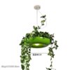 Lampe LED Suspendue en Forme de Plante, au Design Nordique, Luminaire Décoratif d'Intérieur