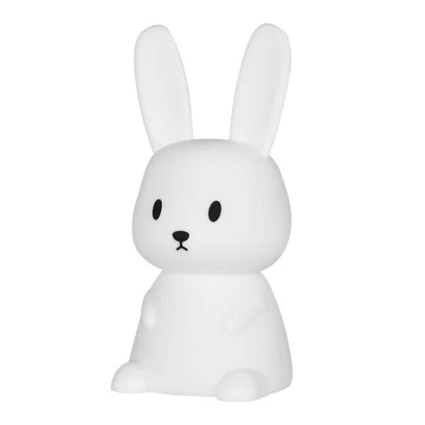 Veilleuse lapin Rechargeable avec Capteur Tactile, Accessoire Mignon Mixte