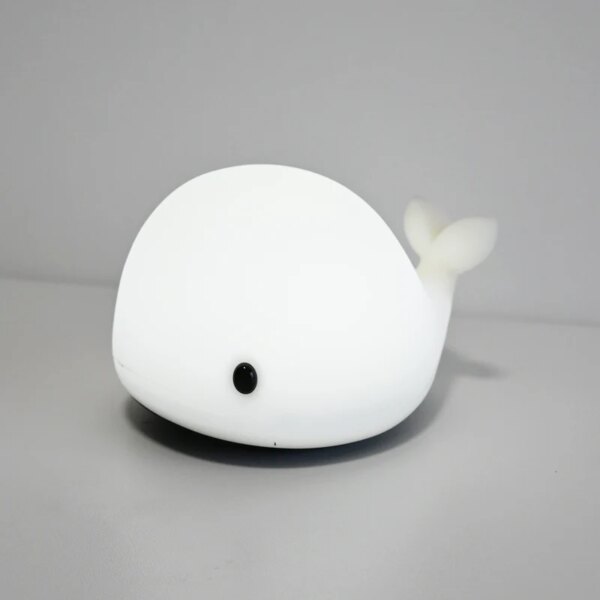 Veilleuse lapin Rechargeable avec Capteur Tactile, Accessoire Mignon Mixte