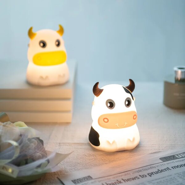 4213-91be25.jpg Veilleuse taureau rechargeable en forme de vache avec capteur tactile