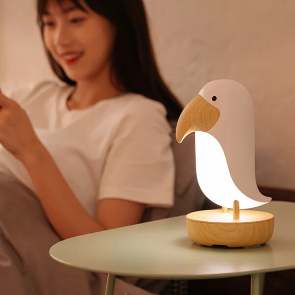 Lampe de table LED respirante avec haut-parleur Bluetooth