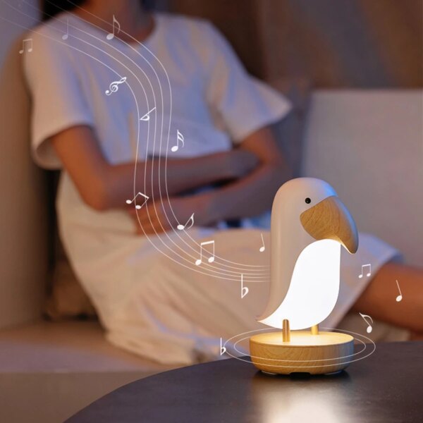 Lampe de table LED respirante avec haut-parleur Bluetooth