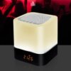 Veilleuse musicale LED Rechargeable colorée intelligente, réveil