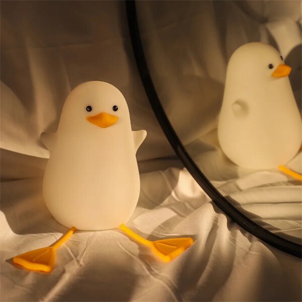4270-eff6e1.jpg Lampe canard mignon LED en forme, design de dessin animé