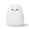Veilleuse chat LED colorée en Silicone, animaux