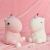 veilleuse Licorne colorée en Silicone avec capteur tactile