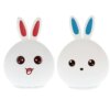 Lampe lapin LED en Silicone colorée avec capteur tactile
