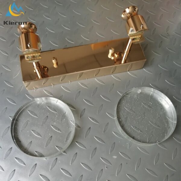 Applique murale LED Simple en cristal pour chambre à coucher, salon, lampe frontale pour miroir de salle de bain