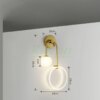 4350-18328b.jpg Veilleuse murale, design moderne