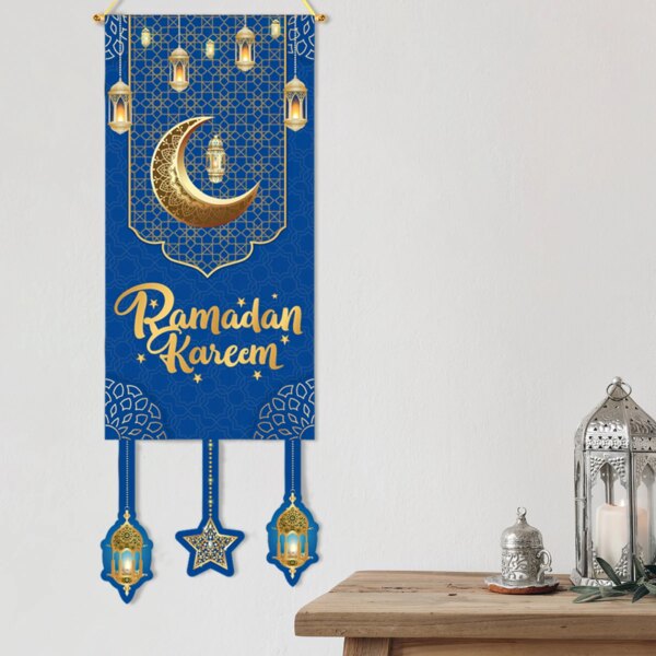 43954-cfe877.jpg Décoration Eid Mubarak, drapeau suspendu, décor Eid Mubarak pour la maison