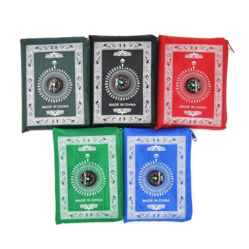 44187-644415.jpg Tapis de prière de poche de prière Portable, cadeau islamique musulman