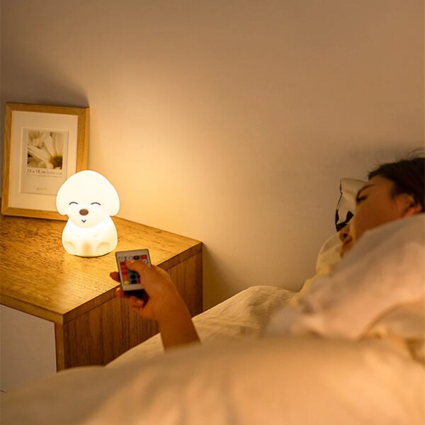 Veilleuse LED en Silicone avec capteur tactile