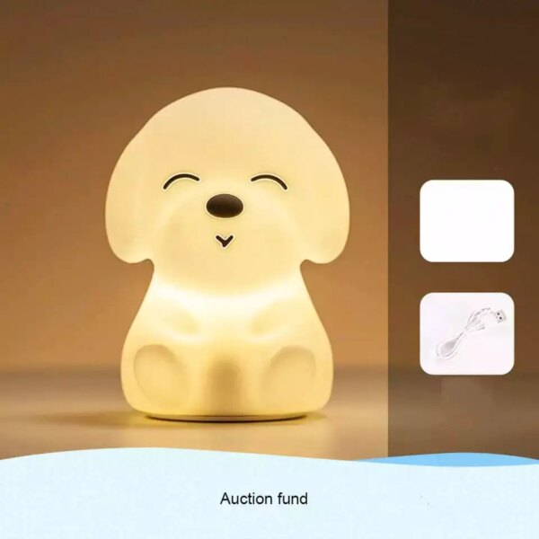 Veilleuse LED en Silicone avec capteur tactile