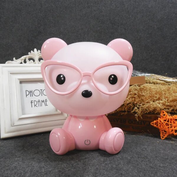 Lampe Lapin ou d'Ours LED en forme , Design de Dessin Animé