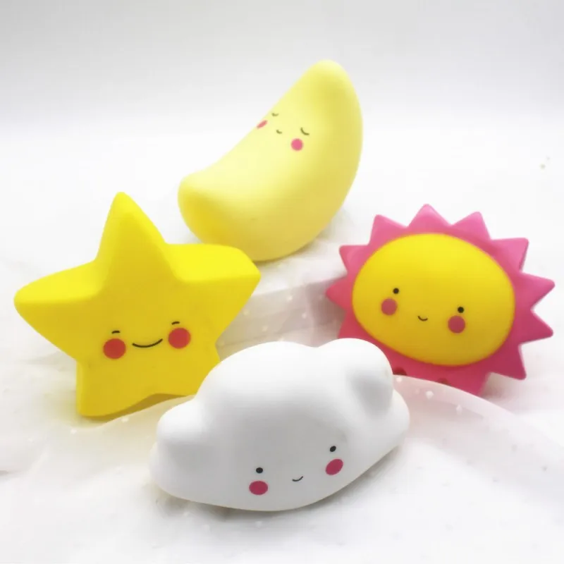 Veilleuse lumineuse pour bébé, jouet mignon, licorne, nuage, étoile, lune, cadeau d'anniversaire pour enfant