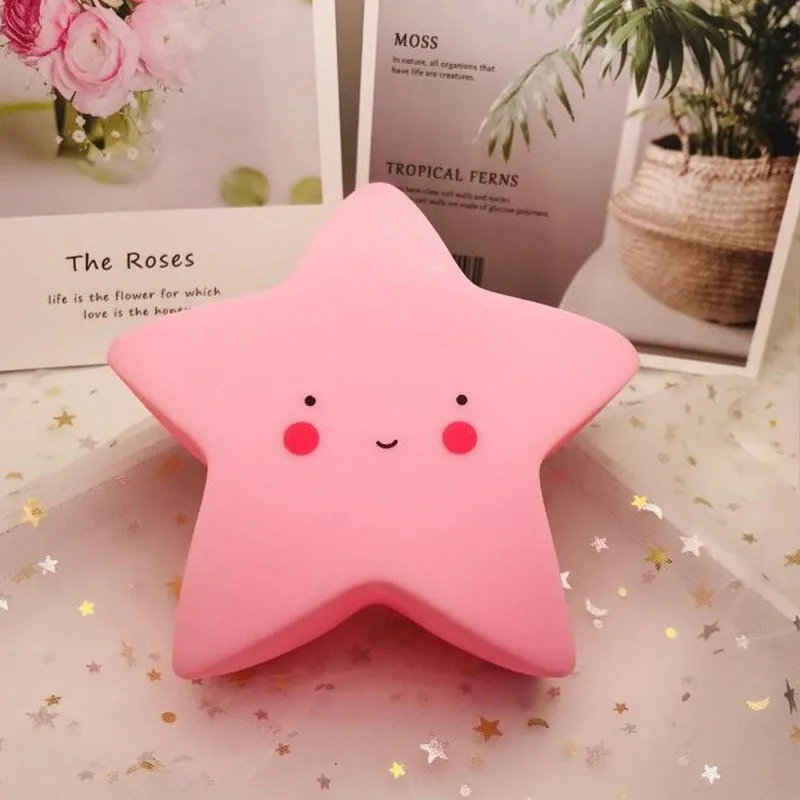 Pink stars