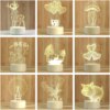 5235-7ca7d1.jpg Lampe de Nuit Acrylique 3D pour Garçon et Fille, Veilleuse Décorative de Bureau